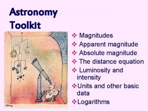 Astronomy Toolkit v Magnitudes v Apparent magnitude v