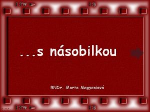 s nsobilkou RNDr Marta Megyesiov by RNDr Marta