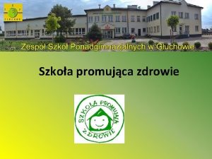 Szkoa promujca zdrowie ZSP w Guchowie naley do