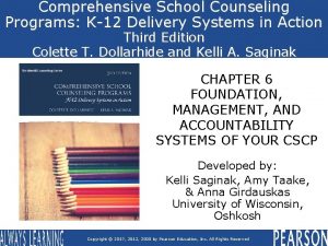 Comprehensive School Counseling Programs K12 Delivery Systems in