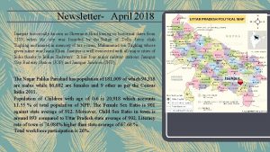 Newsletter April 2018 Jaunpur historically known as SheerazeHind