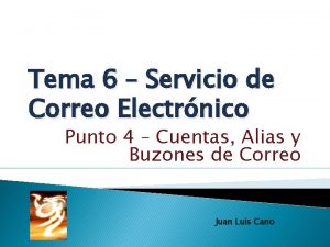 Tema 6 Servicio de Correo Electrnico Punto 4