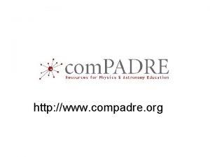 http www compadre org Communities for Physics and