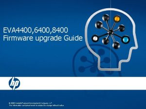 EVA 4400 6400 8400 Firmware upgrade Guide 2008