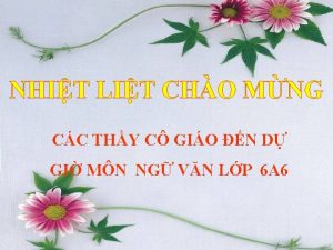 NG VN LP 6 NHIT LIT CHO TIT