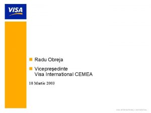 Oportuniti pentru piaa de carduri din Romnia n