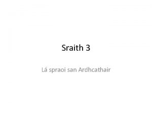 Sraith 3 L spraoi san Ardhcathair Foclir Aerfort