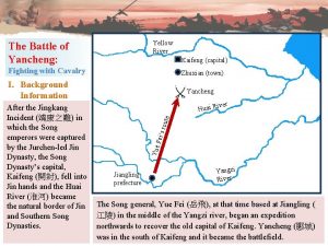 Yellow River The Battle of Yancheng Kaifeng capital