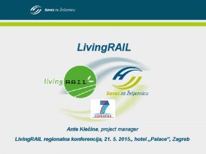 Living RAIL regionalna konferencija www szz hr hotel