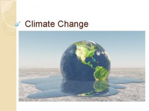 Climate Change Earth during the last glacial period