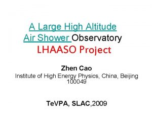 A Large High Altitude Air Shower Observatory LHAASO