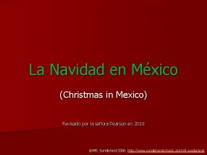 La Navidad en Mxico Christmas in Mexico Revisado