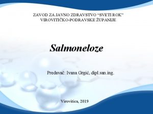 ZAVOD ZA JAVNO ZDRAVSTVO SVETI ROK VIROVITIKOPODRAVSKE UPANIJE