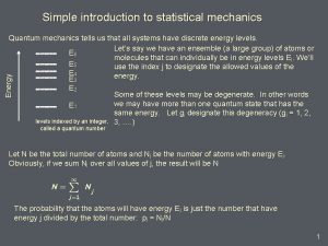 Introduction to quantum statistical mechanics
