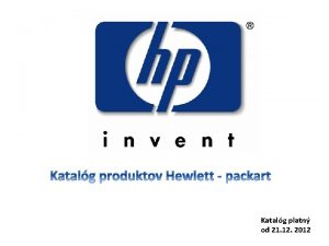 Katalg platn od 21 12 2012 HP P