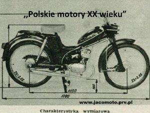 Polskie motory XX wieku Sok 125 Jego produkcj