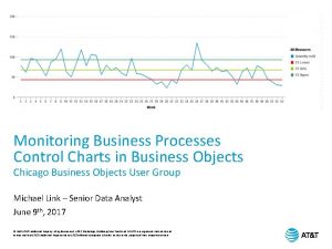 Monitoring Business Processes Control Charts in Business Objects