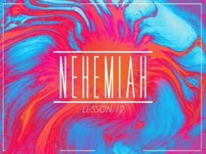Nehemiah Nehemiah was a cupbearer to King Artaxerxes