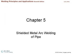 Chapter 5 Shielded Metal Arc Welding of Pipe