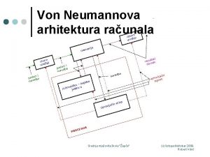 Von Neumannova arhitektura raunala Srednja mjeovita kola epe