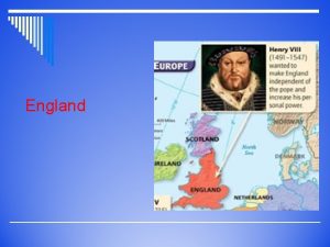 England Monarchy in England Absolutism in England n