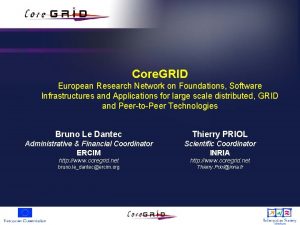 Core GRID European Research Network on Foundations Software