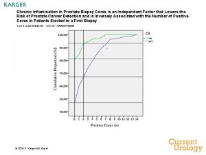 Chronic Inflammation in Prostate Biopsy Cores is an