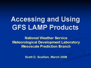 Gfs lamp mos