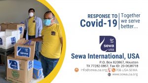 RESPONSE TO Together Covid19 we serve better Sewa