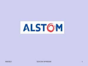 982021 SOKONYPRESSE 1 Alstom anciennement GEC Alstom originellement