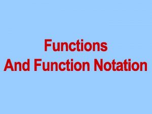 Definitions Relation A relationship between sets of information