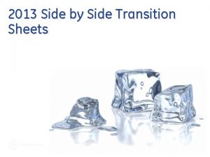 2013 Side by Side Transition Sheets Nomenclature Old