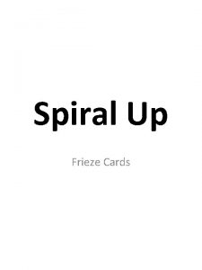 Spiral Up Frieze Cards crab chest clock truck