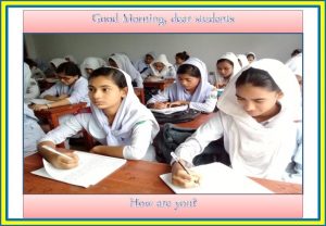 Good Morning dear students How are you IDENTITY