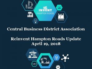 Central Business District Association Reinvent Hampton Roads Update