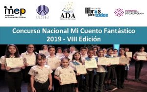 Concurso Nacional Mi Cuento Fantstico 2019 VIII Edicin