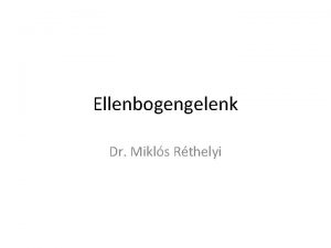 Ellenbogengelenk Dr Mikls Rthelyi Gelenk Articulatio Knochen Gelenkkopf