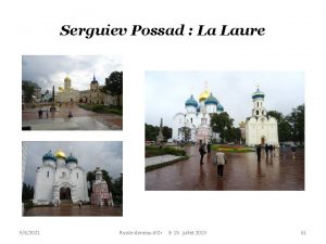 Serguiev Possad La Laure 982021 Russie Anneau dOr