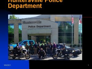 Huntersville Police Department 982021 1 Huntersville Police Department