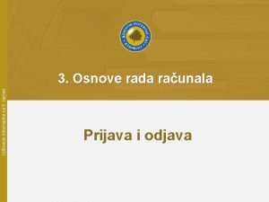 Udbenik informatike za 5 razred 3 Osnove rada