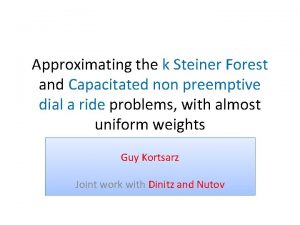 Approximating the k Steiner Forest and Capacitated non