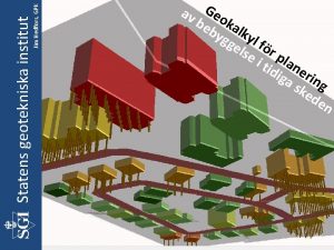 Jim Hedfors GPK Statens geotekniska institut av Geo