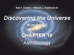 Neil F Comins William J Kaufmann III Discovering