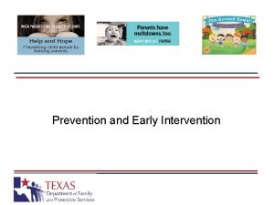 Prevention and Early Intervention PEIs Function and Purpose