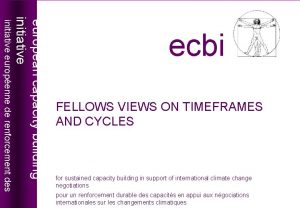 FELLOWS VIEWS ON TIMEFRAMES AND CYCLES for sustained