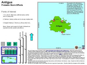 Antigua 17 325 N Probable Storm Effects Points