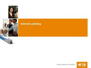 Internet Labeling Table of Contents Page 3 What
