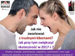 dr Mariusz Salamon Jak nie zwariowa z trudnymi