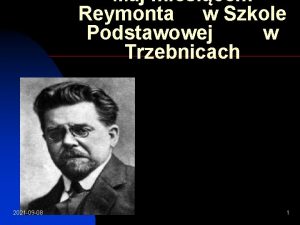 Maj miesicem Reymonta w Szkole Podstawowej w Trzebnicach