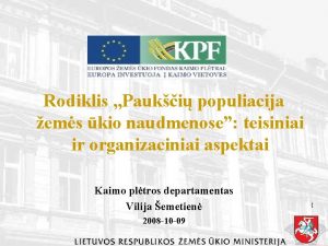 Rodiklis Pauki populiacija ems kio naudmenose teisiniai ir